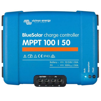 Victron Energy Bluesolar Mppt Solar Charge Controller Charge Controllers For Solar Panels 100V 50 Amp 1224Volt