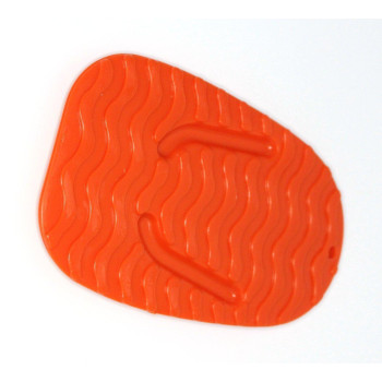 Motorcycle Kickstand 2 Pack Plate Bikers Kick Stand Pad Orange