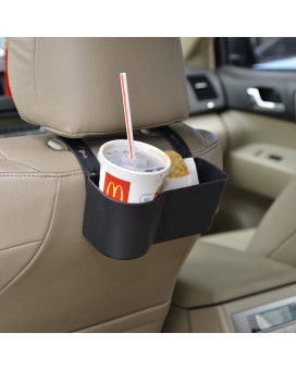 Car Headrest Seat Back Organizer Cup Holder Drink Pocket Food Tray Universal Liberate Your Hands For A More Convenient Time In