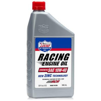 Lucas Oil 10942 1 qt. 10W40 Synthetic Racing Motor Oil