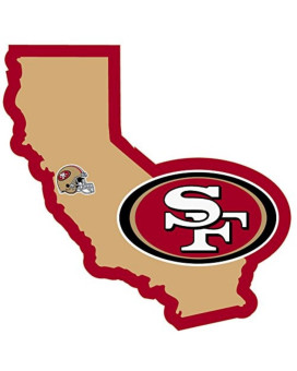 Siskiyou Sports Fan Shop San Francisco 49Ers Home State Decal One Size Team Color