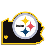 Nfl Siskiyou Sports Fan Shop Pittsburgh Steelers Home State Decal One Size Team Color