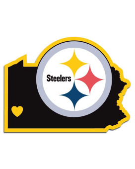 Nfl Siskiyou Sports Fan Shop Pittsburgh Steelers Home State Decal One Size Team Color