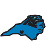 Carolina Panthers Decal Home State Pride