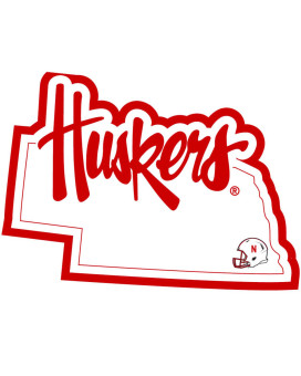 Nebraska Cornhuskers Decal Home State Pride Style