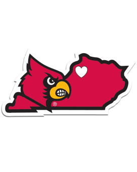 Louisville Cardinals Decal Home State Pride Style Special Order