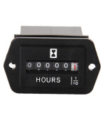 Dc 680V Mechanical Hour Meter Aimilar Hourmeter For Diesel Engine Generator Boat Motorcross Motor Truck Tractor