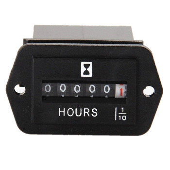 Dc 680V Mechanical Hour Meter Aimilar Hourmeter For Diesel Engine Generator Boat Motorcross Motor Truck Tractor