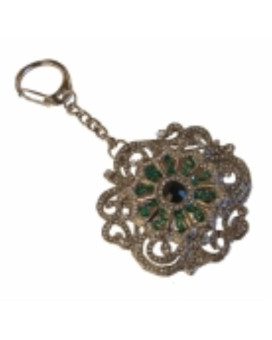 Green Tara Keychain for Empowerment