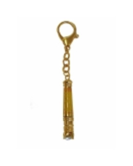 Yellow Victory Dragon Baton Key Chain