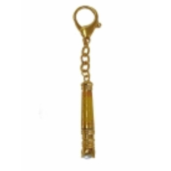 Yellow Victory Dragon Baton Key Chain