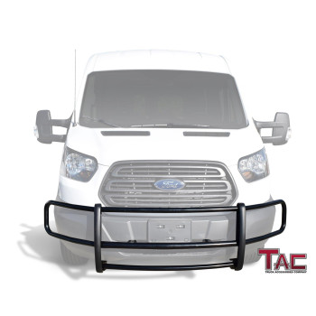 Tac Grille Guard Compatible With 20152019 Ford Transit Van Full Size Black Front Brush Bumper Guard Push Guard Off Road Autom