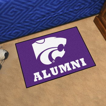 Fanmats, Kansas State University Starter Mat - Alumni