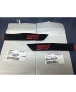 2015 2016 Genuine Oem Subaru Wrx Sti Black Fender Badge Emblem Set Limited Pair