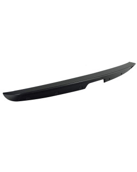 Trunk Spoiler Compatible With 19901997 Mazda Miata Mx5 Type 1 Abs Black Rear Deck Lip Wing By Ikon Motorsports 1991 1992 1993