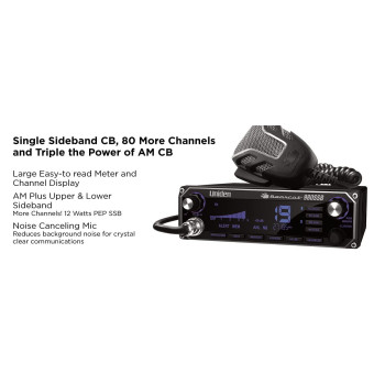 Uniden Bearcat 980 40Channel Ssb Cb Radio With 7Color Digital Display