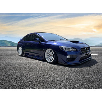 Front Bumper Lip Compatible With 20152017 Subaru Wrx Sti Vlimited Style Black Pp Front Lip Finisher Under Chin Spoiler Add On