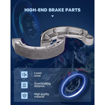 Eccpp Brake Shoes Fits For 20002006 For Honda Trx 350 Tmfm Fourtrax Rancher 4X4 351 Rear Brake Shoes