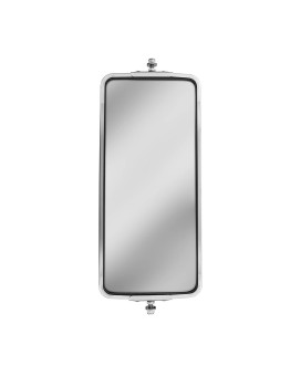 United Pacific 7 X 16 Stainless West Coast Mirror Heated Peterbilt Kenworth Freightliner