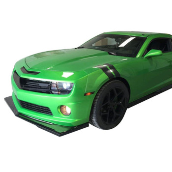 Front Bumper Lip Compatible With 20102013 Chevy Camaro V8 Ss Only Z28 Look Style Unpainted Pu Air Dam Chin Protector Front Bum