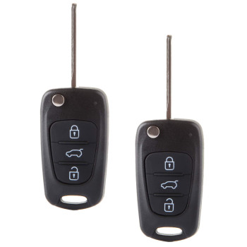 Scitoo 2 X Key Fob Shell Case For Kia Soul For Kia Sportage For Kia Rondo For Kia Rio 20072013