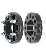 Eccpp 2Pcs 6X135Mm Hub Centric Wheel Spacers 125 Inch 6 Lug 6X135 To 6X135 87Mm 14X20 Studs Fits For F150 For Expedition For M