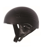 Torc T55 Specop Half Helmet With Flag Graphic Flat Black Large