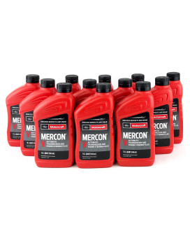 Motorcraft Xt5Qmc Mercon V Automatic Transmission Fluid Case Of 12 Quarts