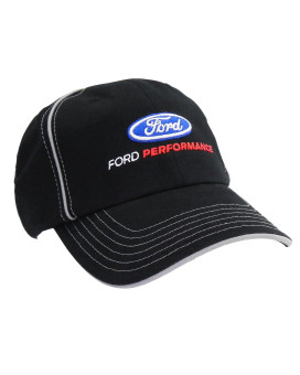 Checkered Flag Carbeyondstore Ford Performance Black Stripe Baseball Cap