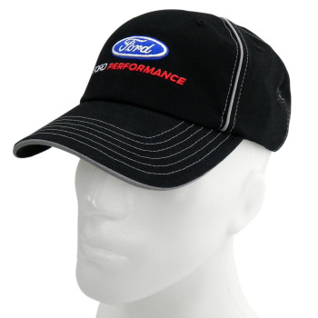 Checkered Flag Carbeyondstore Ford Performance Black Stripe Baseball Cap