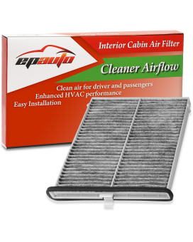 Epauto Cpj6X Kd4561J6X Replacement For Mazda Premium Cabin Air Filter Includes Activated Carbon