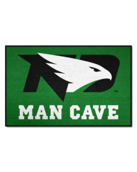 Fanmats 21682 North Dakota Fighting Hawks Man Cave Starter Mat Accent Rug 19In X 30In Sports Fan Home Decor Rug And Tailgat