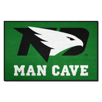 Fanmats 21682 North Dakota Fighting Hawks Man Cave Starter Mat Accent Rug 19In X 30In Sports Fan Home Decor Rug And Tailgat