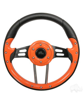 Rhox Aviator 4 Golf Cart Steering Wheel Orange