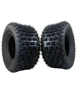 Massfx Rear Tire Set 2X 4Ply Atv Sport Quad Tires 20X109 Rear Tire 20X10X9 4Ply 20 10 9 Compatible With Honda 400Ex Trx 450R