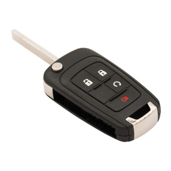 Keyless2Go Replacement For Keyless Remote 4 Button Flip Car Key Fob For Oht01060512