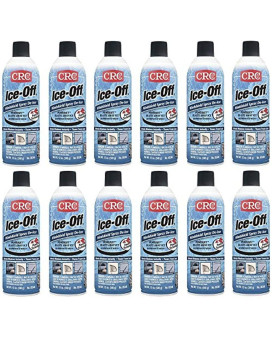 Crc 05346 Iceoff Windshield Spray Deicer 12 Wt Oz 12Pack