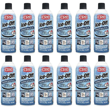 Crc 05346 Iceoff Windshield Spray Deicer 12 Wt Oz 12Pack