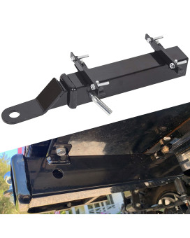 Ecotric Universal Golf Cart Trailer Hitch W2 Receiver For Step On Back Compatible With Club Car Ezgo Yamaha Trailer Hitch Go