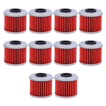 Saihisday Hf116 Oil Filter For Atv Honda Trx450R Crf250X Crf450X Crf250R Crf450R Motorcycle Replaces 15412Men671Pack Of 10