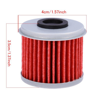 Saihisday Hf116 Oil Filter For Atv Honda Trx450R Crf250X Crf450X Crf250R Crf450R Motorcycle Replaces 15412Men671Pack Of 10