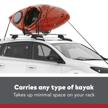 Yakima Jayhook Rooftop Mounted Kayak Rack For Vehicles Carries 1 Kayak