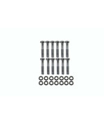 Pirate Mfg Chrome Sb Intake Hex Head 12Pc Bolt Kit Sbf 289351W