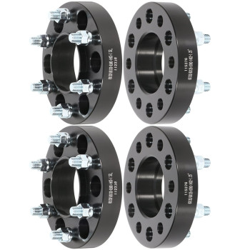 Eccpp 4Pcs 125 Inch 6 Lug Hubcentric Wheel Spacers 6X135Mm To 6X135Mm With 14X2 Studs 87Mm Fits For 20042014 For Ford Expediti