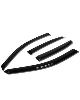 Auto Dynasty Compatible With Rx350 Rx450H 4Pcs Tapeon Window Visor Deflector Rain Guard