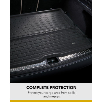 3D Maxpider Custom Fit Kagu Cargo Liner (Black) Compatible With Acura Tlx 2015-2020 - Cargo Liner