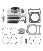 Flypig Cylinder Piston Gasket Top End Ring Set Rebuild Kit For 20002005 Yamaha Ttr125 Ttr125E Ttr 125 Cylinder Top End Piston