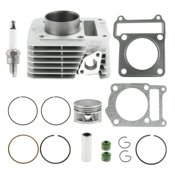 Flypig Cylinder Piston Gasket Top End Ring Set Rebuild Kit For 20002005 Yamaha Ttr125 Ttr125E Ttr 125 Cylinder Top End Piston