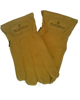 Plainsman Leather Gloves 2 Pair Medium