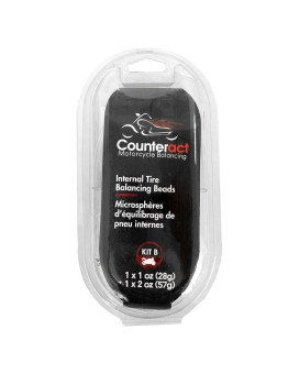 Counteract Kitb Motorcycle Do It Yourself Tirewheel Balancing Beads Kit 1 1Oz 1 2Oz Diy Bead Bags 2 Valve Caps And Co